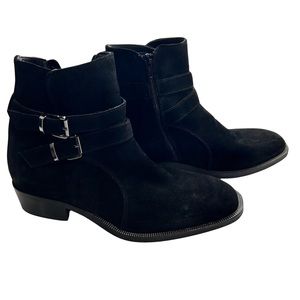 ALDO Black suede boots Size 8
